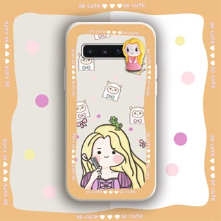 Liquid silicone shell Rotating bracket Phone Case For Samsung Galaxy S10/SM-G973N Three-dimensional doll