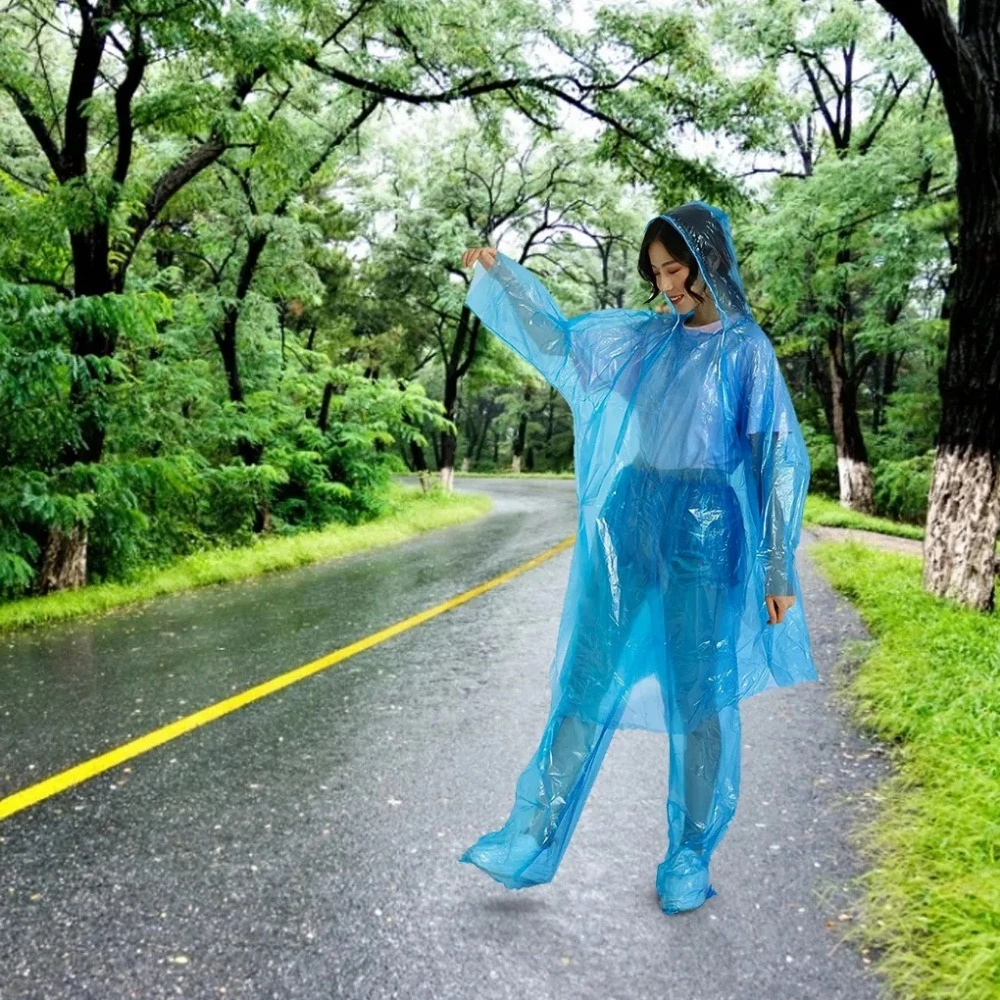 ชุดเสื้อกางเกงกันฝนใช้แล้วทิ้ง สำหรับผู้ใหญ่ thumbnail 6