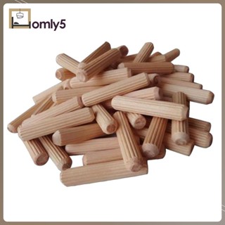 [Homyl5] แท่งเดือยไม้ 6x40 มม. สําหรับงานไม้ DIY 100 ชิ้น