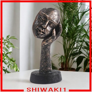 [Shiwaki1] ฟิกเกอร์เรซิ่น รูปแอปสแตรกท์ สไตล์นอร์ดิก สําหรับตกแต่งบ้าน ห้องนั่งเล่น