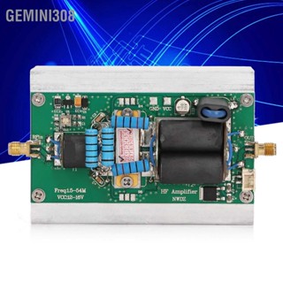 Gemini308 เครื่องขยายสัญญาณ HF เชิงเส้น 1.5-54MHz SSB บอร์ดเครื่องขยายกำลังต่ำสำหรับ YAESU FT-817 KX3 CW AM FM HAM Radio