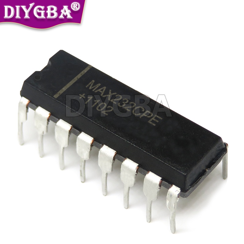 10PCS MAX232CPE MAX232C DIP MAX232 RS-232 ไดรเวอร์/ตัวรับ DIP-16 ชิปเซ็ต