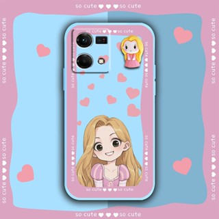 phone case Rotating bracket Phone Case For OPPO Reno7 4G/F21 Pro 4G/Nova8 4G/F21S Pro 4G Three-dimensional doll