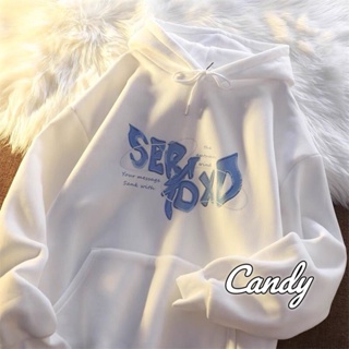 Candy Kids  เสื้อผ้าผู้ญิง แขนยาว เสื้อฮู้ด คลุมหญิง สไตล์เกาหลี แฟชั่น  Trendy Comfortable สวยงาม ทันสมัย A98J28D 36Z230909