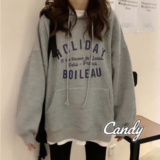 Candy Kids  เสื้อผ้าผู้ญิง แขนยาว เสื้อฮู้ด คลุมหญิง สไตล์เกาหลี แฟชั่น  High quality Chic คุณภาพสูง Stylish A98J29H 36Z230909