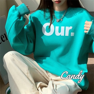 Candy Kids  เสื้อผ้าผู้ญิง แขนยาว เสื้อฮู้ด คลุมหญิง สไตล์เกาหลี แฟชั่น  Trendy High quality ทันสมัย รุ่นใหม่ A98J2EH 36Z230909