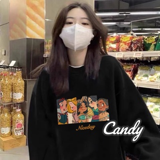 Candy Kids  เสื้อผ้าผู้ญิง แขนยาว เสื้อฮู้ด คลุมหญิง สไตล์เกาหลี แฟชั่น  ins ทันสมัย คุณภาพสูง ทันสมัย A98J2FV 36Z230909