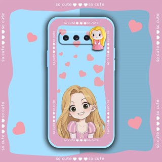 cute Corgi PP Phone Case For Samsung Galaxy S10 Plus/S10+/SM-G975N Three-dimensional doll Skin feel silicone Simplicity