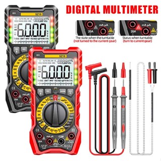 Digital Multimeter 6000 Counts Multimeter Avometer Transistor Capacitor Tester