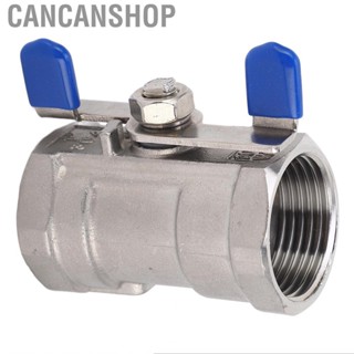 Cancanshop Ball Valve  Corrosion Resistant Easy To Use 1in Full Port Replacement for Pump Water