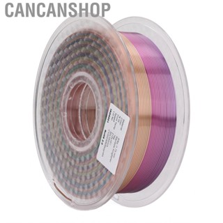 Cancanshop Silk Shiny Filament  Shining 1.75mm Strong Toughness 3D Printing for Printer