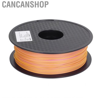 Cancanshop 1.75mm Filament Gold Purple Extrusion PLA Printer Consumable 30‑45mm/s