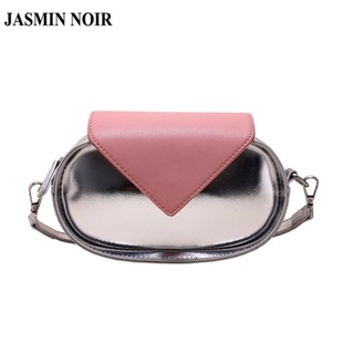 Jasmin NOIR กระเป๋าสะพายไหล่ กระเป๋าถือ หนัง PU ขนาดเล็ก สําหรับสตรี