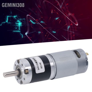 Gemini308 DC24V มอเตอร์เกียร์หนอนล็อคตัวเอง CW CCW มอเตอร์ลดความเร็วแรงบิดสูง 700mA 36X555