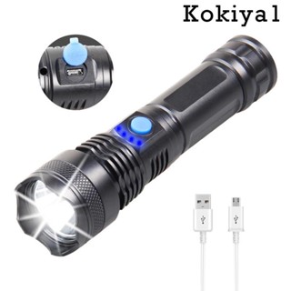 [Kokiya1] ไฟฉาย LED กันน้ํา สําหรับตั้งแคมป์ วิ่ง เต็นท์ แบกเป้