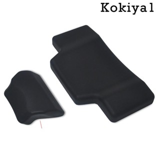 [Kokiya1] เบาะรองนั่งด้านหลังรถจักรยานยนต์ สีดํา ทนต่อการเสียดสี