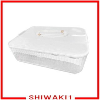 [Shiwaki1] กล่องลิ้นชักเก็บไข่ สําหรับตู้เย็น