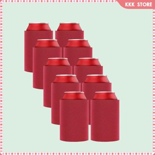 [Wishshopefhx] ปลอกกระป๋องเบียร์เปล่า มีฉนวนกันความร้อน DIY 10 ชิ้น