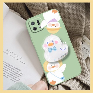 Anti-fall phone case Phone Case For OPPO A16K protective case cute Rotatable stand ins Skin feel silicone The New Simplicity