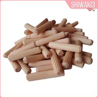 [Shiwaki3] แท่งเดือยไม้ ขนาด 6x40 มม. สําหรับงานไม้ DIY 100 ชิ้น