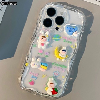 เคสโทรศัพท์มือถือ ลายหูกระต่าย 3D ขอบหยัก แวววาว สําหรับ VIVO Y22 Y22S Y35 Y12S Y12 Y20 Y15S Y15C Y91C Y21 2021 Y16 Y21A Y56 Y02A Y21T DIY