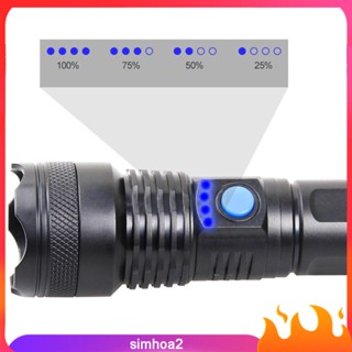 [Simhoa2] ไฟฉาย LED กันน้ํา สําหรับตั้งแคมป์ วิ่ง เต็นท์ แบกเป้