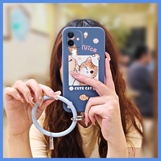 Skin-friendly feel Lens package Phone Case For iphone 12 Mini Cartoon Anti-fall ring phone case Lens bump protection