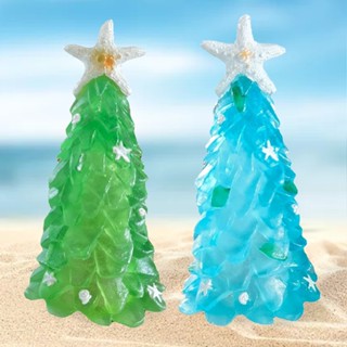 New Starfish Christmas Tree Resin Craft Ornaments Christmas Desk Decoration Gift