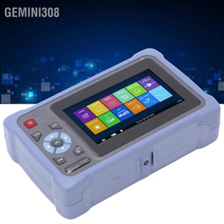 Gemini308 เครื่องทดสอบเครือข่ายออปติคัล OTDR Optical Time Domain Reflectometer 4.3in หน้าจอสัมผัส