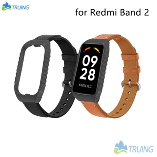 สายนาฬิกาข้อมือไนล่อน ระบายอากาศ แบบเปลี่ยน สําหรับ Redmi Band 2 Smartwatch