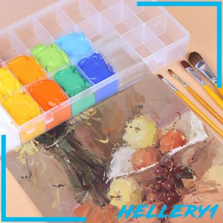 [Hellery1] กล่องเก็บลูกปัด ขนาดใหญ่ 24 ช่อง สําหรับงานฝีมือ DIY