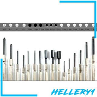 [Hellery1] ชุดไขควง แบบพกพา สําหรับซ่อมแซมนาฬิกาข้อมือ PC 16 ชิ้น