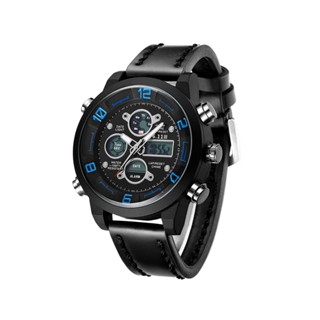 【yunhai】6.11 Multifunctional Men Dual-display Military Sport Waterproof Wristwatch