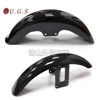 พร้อมส่ง 007MOTO บังโคลนหน้ารถยนต์ ดัดแปลง สําหรับ Harley XL883 1200 X48 Fat Boy 1584/1450