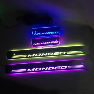 ใหม่ Mondeo แผ่นกันรอยประตู led