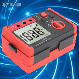 Gemini308 GT5206A ดิจิตอล RCD (ELCB) เครื่องทดสอบการป้องกันการรั่วไหลของสวิตช์ตรวจจับเครื่องมือทดสอบ