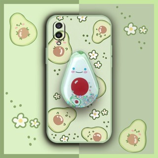 Anti-fall Cartoon Phone Case For Samsung Galaxy A02/M02/SM-A022F/A022M protective case Rotatable stand ins Glitter