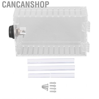 Cancanshop Thermostat Lock Box  Cover Sturdy Acrylic Clear for Office