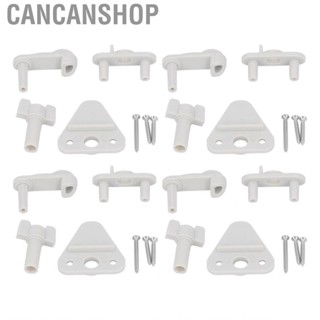 Cancanshop Pontoon Boat Replacement Door Latches  Easy To Install Corrosion Resistant 1 1.25in Gate Latch Kit 4 Set for Left Yachts