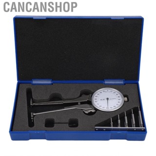 Cancanshop Gauge Dial Inside Caliper High Accuracy 2.2-6in Easy Reading 10 Heads Internal 90mm Measuring Depth for Workshop