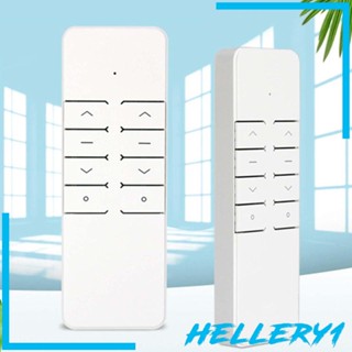 [Hellery1] รีโมตคอนโทรลมอเตอร์ผ้าม่าน 433MHz สําหรับม่านบังแดด หน้าต่าง