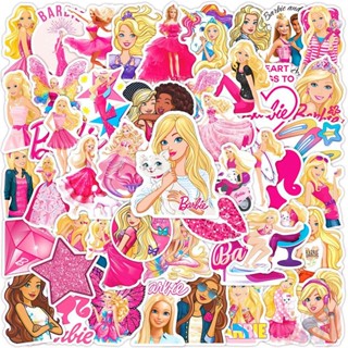 ❉ สติกเกอร์ Barbie Princess Series 01 สําหรับติดตกแต่ง ❉ สติกเกอร์แฟชั่น กันน้ํา DIY 50 ชิ้น/เซต