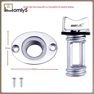 [Homyl5] อะไหล่ปลั๊กระบายน้ํา พร้อมสกรู 2 ชิ้น สําหรับรูเส้นผ่านศูนย์กลาง 1 นิ้ว 25 มม.