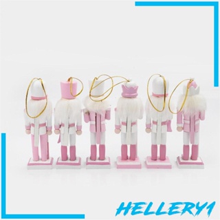 [Hellery1] ฟิกเกอร์ตุ๊กตาทหาร Nutcracker 6 ชิ้น