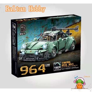 Baltan Toy BH1 บล็อคตัวต่อของเล่นเทคนิค Porsche 964 10220 ET8M