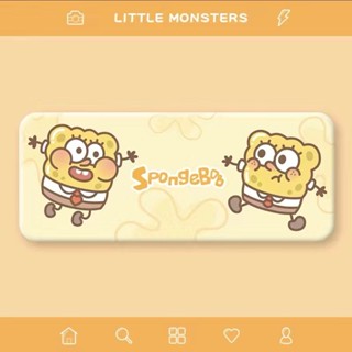 เคสแว่นตากันแดด แบบแข็ง ลาย SpongeBob น่ารัก สําหรับเล่นกีฬา