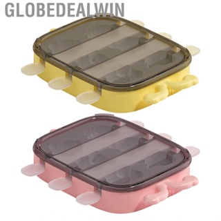 Globedealwin Silicone Ice Pop Moulds  Maker 6 Cavities for Home Kitchen