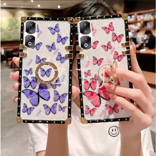 เคสโทรศัพท์กันกระแทก Honor 90 Pro Honor 70 Pro ผีเสื้อบินแหวนยึด กันกระแทก เคสป้องกัน