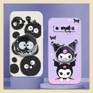 ins Anti-fall Phone Case For Samsung Galaxy S10 Plus/S10+/SM-G975N cute Skin-friendly feel Skin feel silicone Cartoon