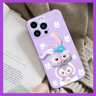 Skin-friendly feel quicksand Phone Case For iphone14 Pro Cartoon phone case Anti-fall cute protective case